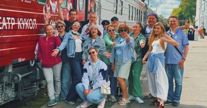Курские театры представили спектакли в Калуге в рамках проекта «Театральный поезд»